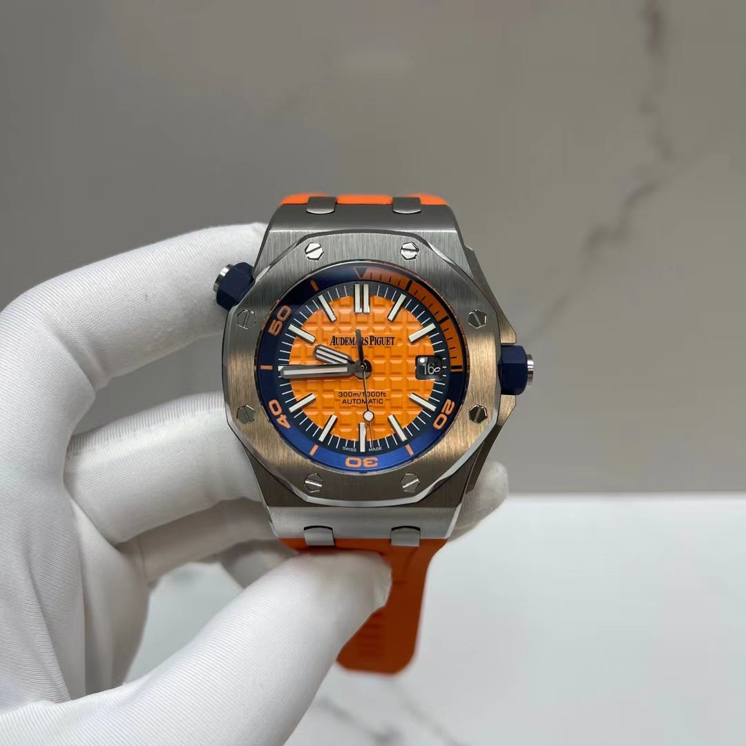 APW Royal Oak offshore diver (Orange dial)