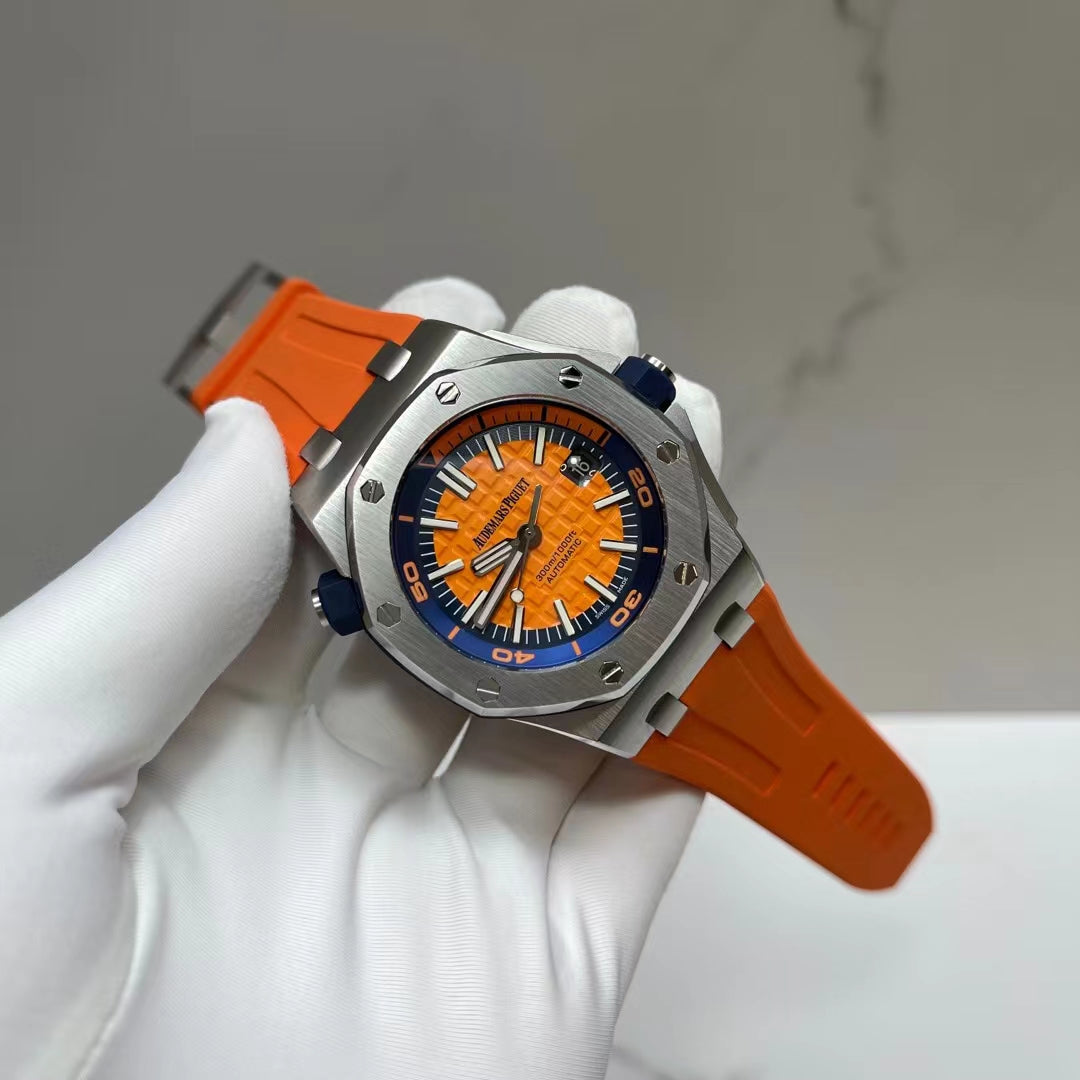 APW Royal Oak offshore diver (Orange dial)