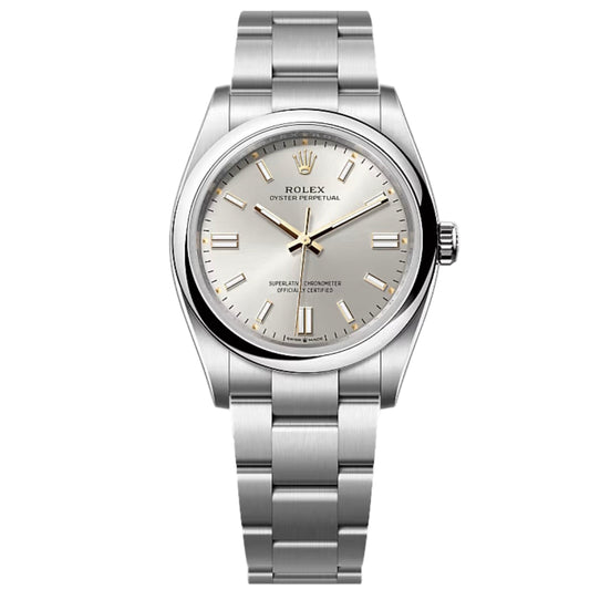 RLX Oyster Perpetual (Reference 124300 Silver Dial)