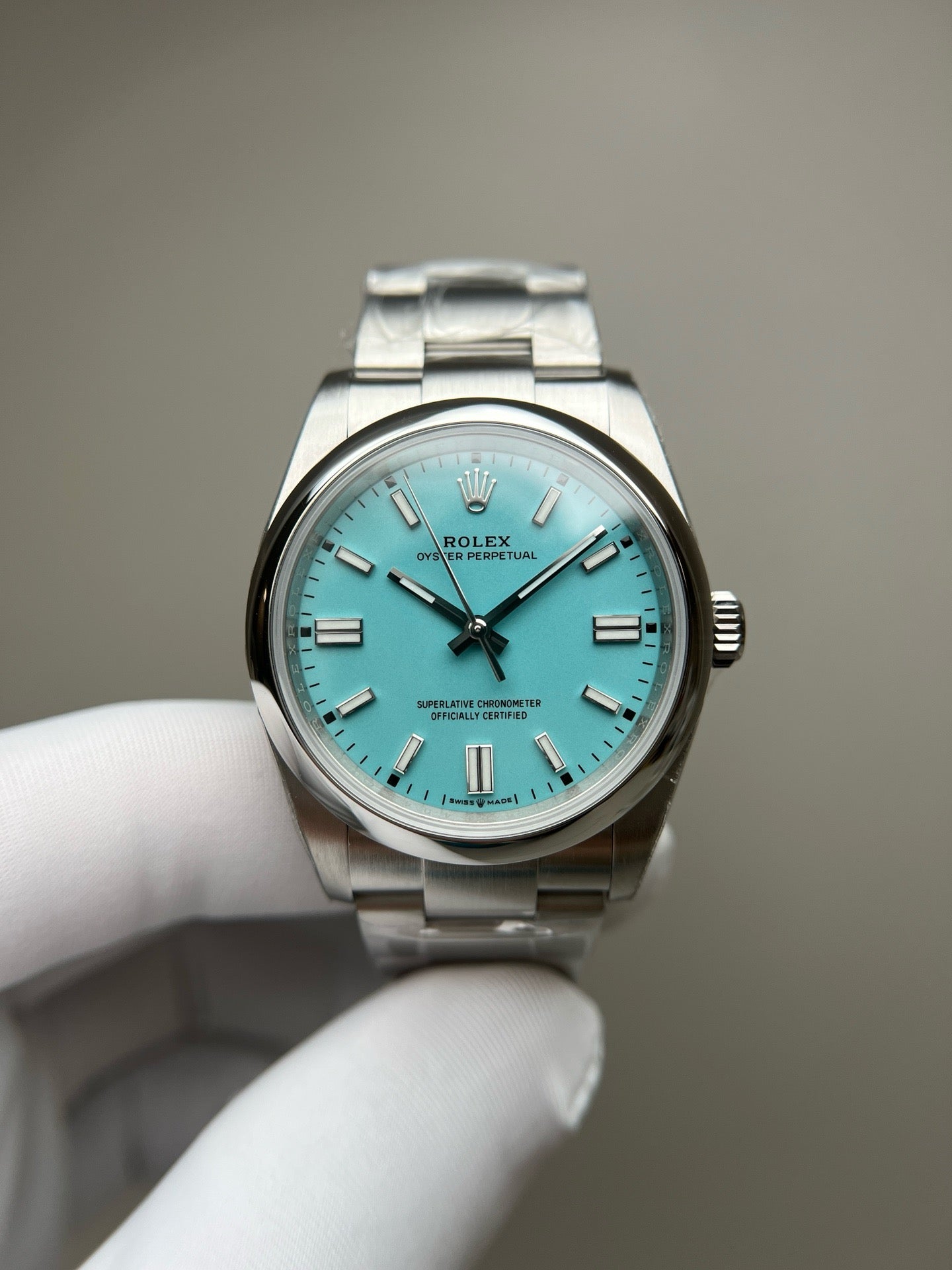 RLX Oyster Perpetual 41 Turquoise Dial