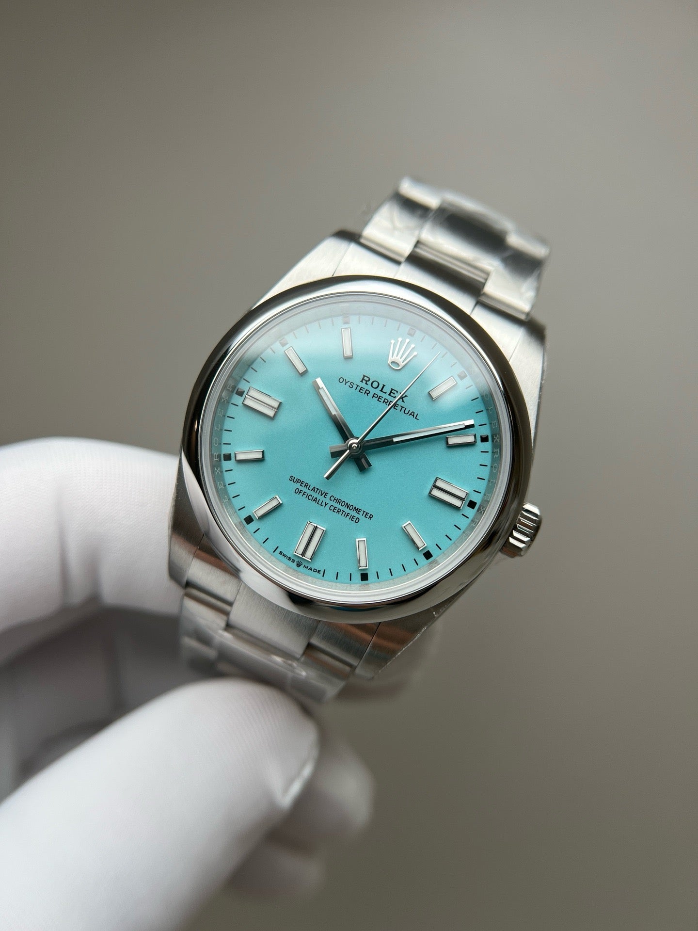 RLX Oyster Perpetual 41 Turquoise Dial