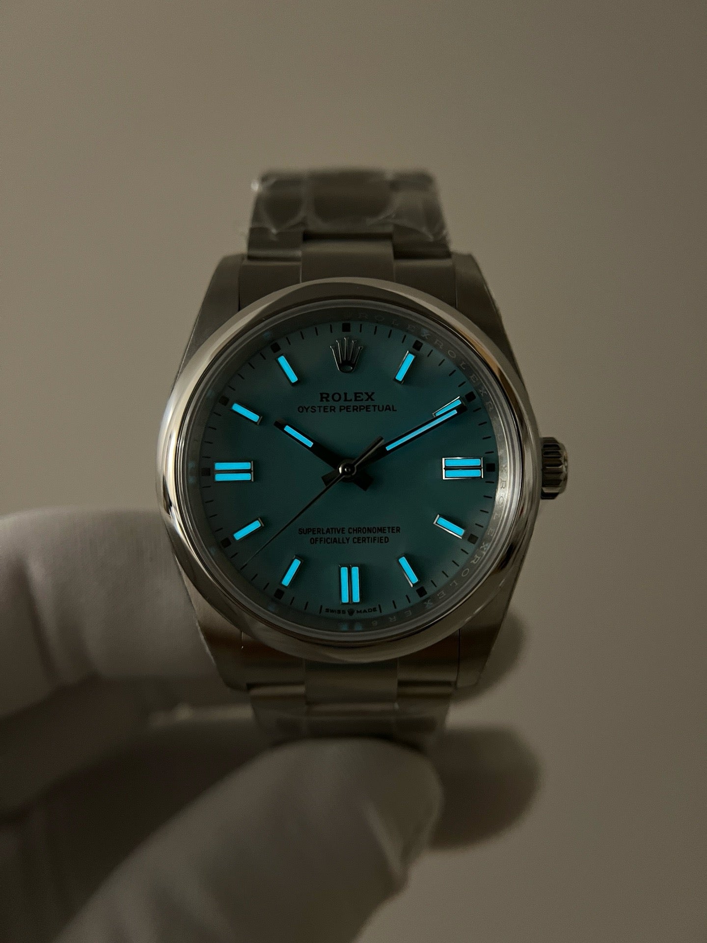 RLX Oyster Perpetual 41 Turquoise Dial