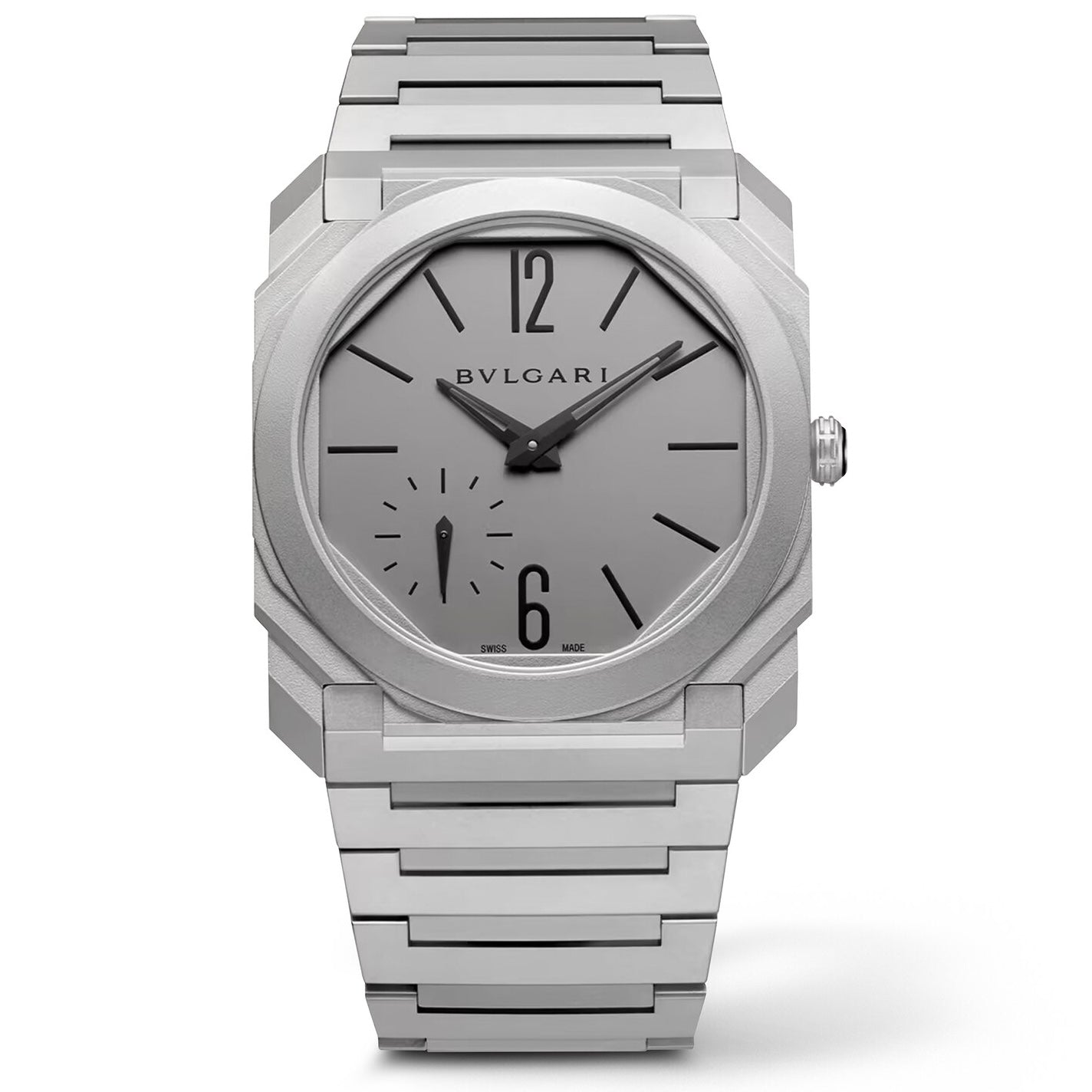 BLG Octo Finissimo Automatic (Steel, Grey Dial)