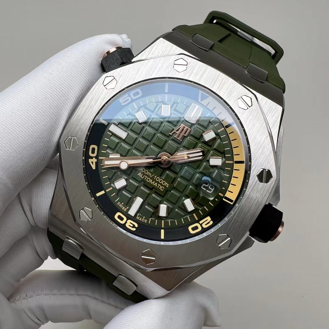 APW Royal Oak Offshore Diver Green Dial