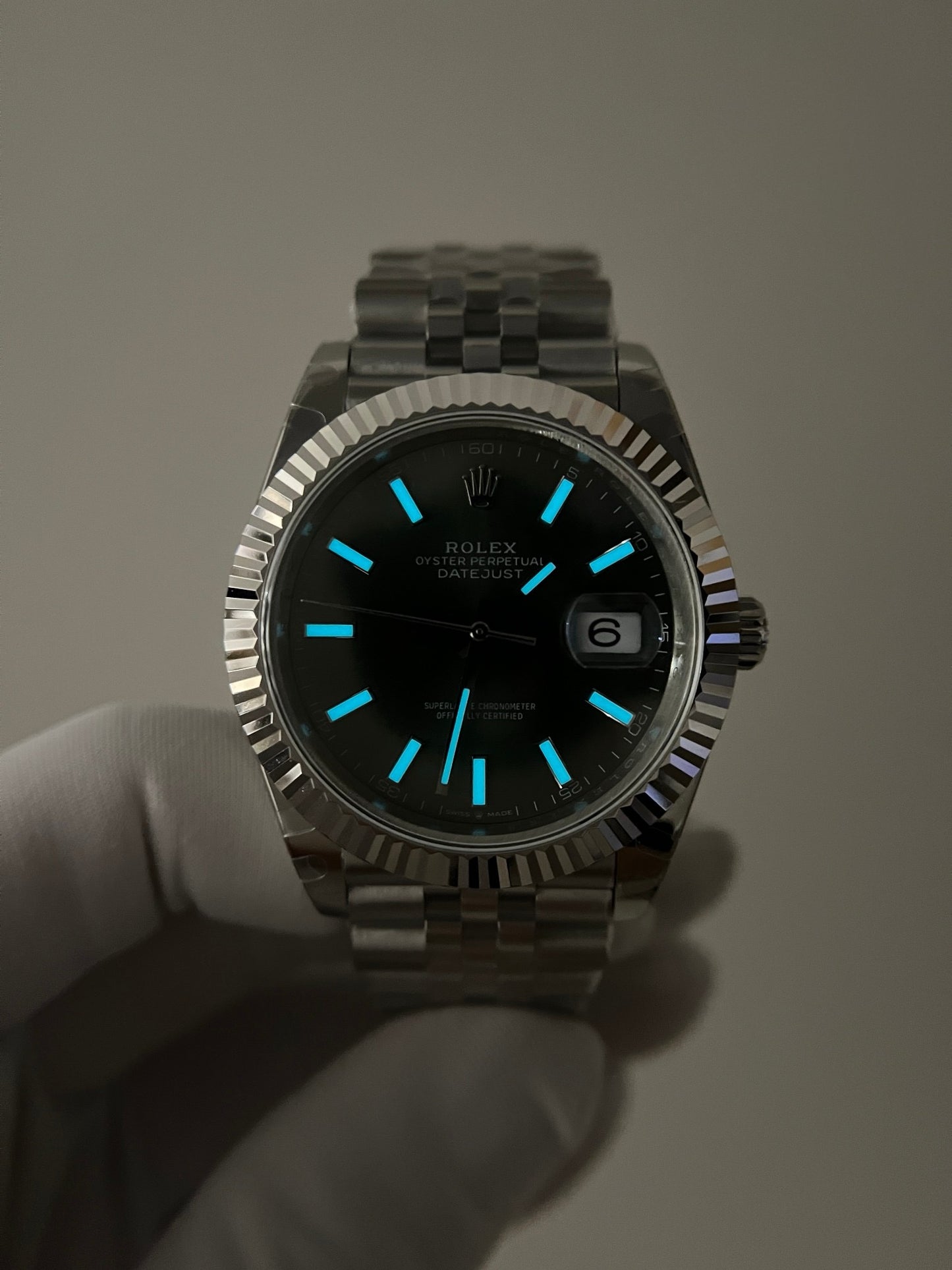RLX Datejust Mint Green Dial