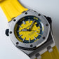 APW Royal Oak Offshore Diver Yellow Dial