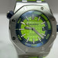 APW Royal Oak offshore diver (bright green dial)
