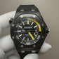 APW Royal Oak Offshore Diver (Black dial with yellow accents)