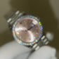 RLX Datejust Pink Sunray dial