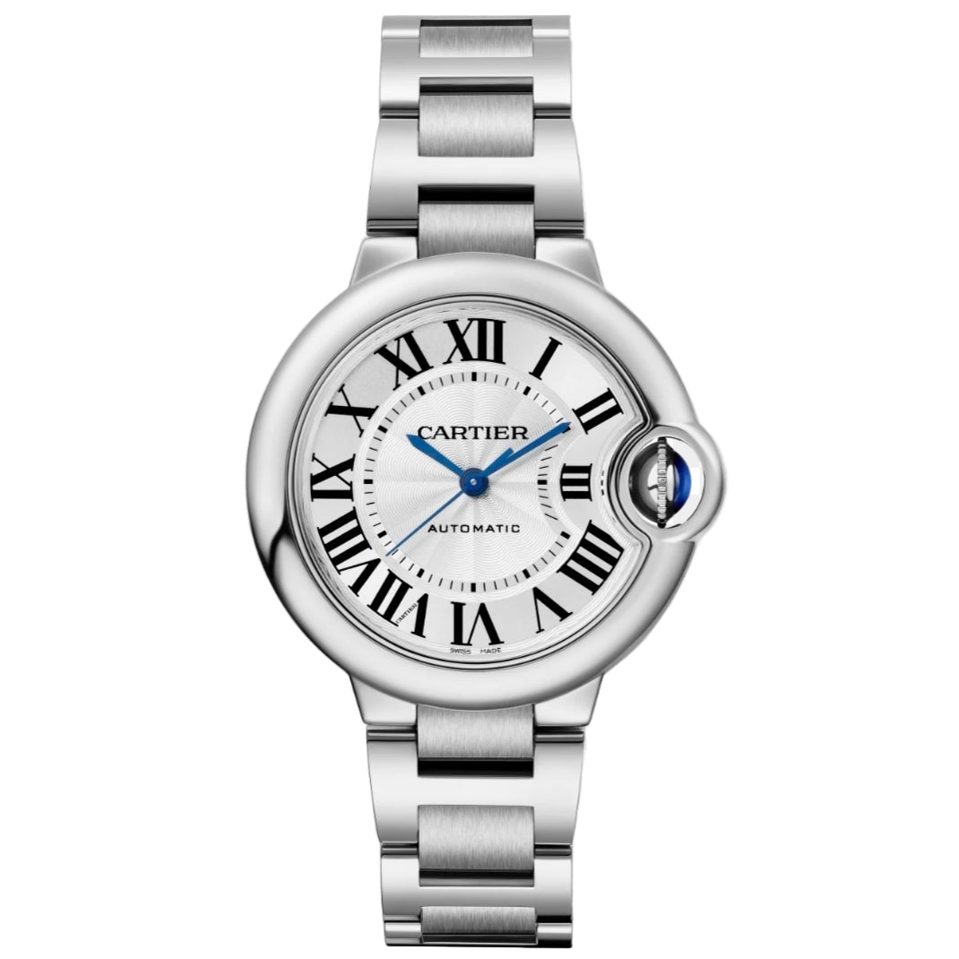 CRT Ballon Bleu (Steel, White Dial)