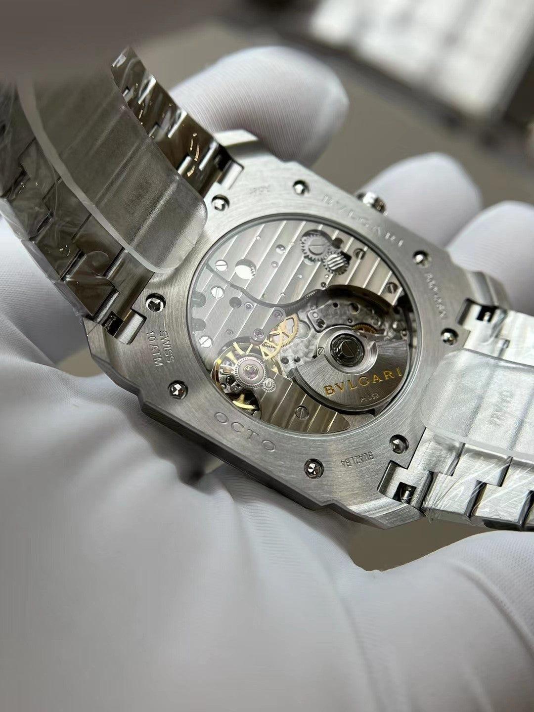 BLG Octo Finissimo Automatic (Steel, Blue Dial)
