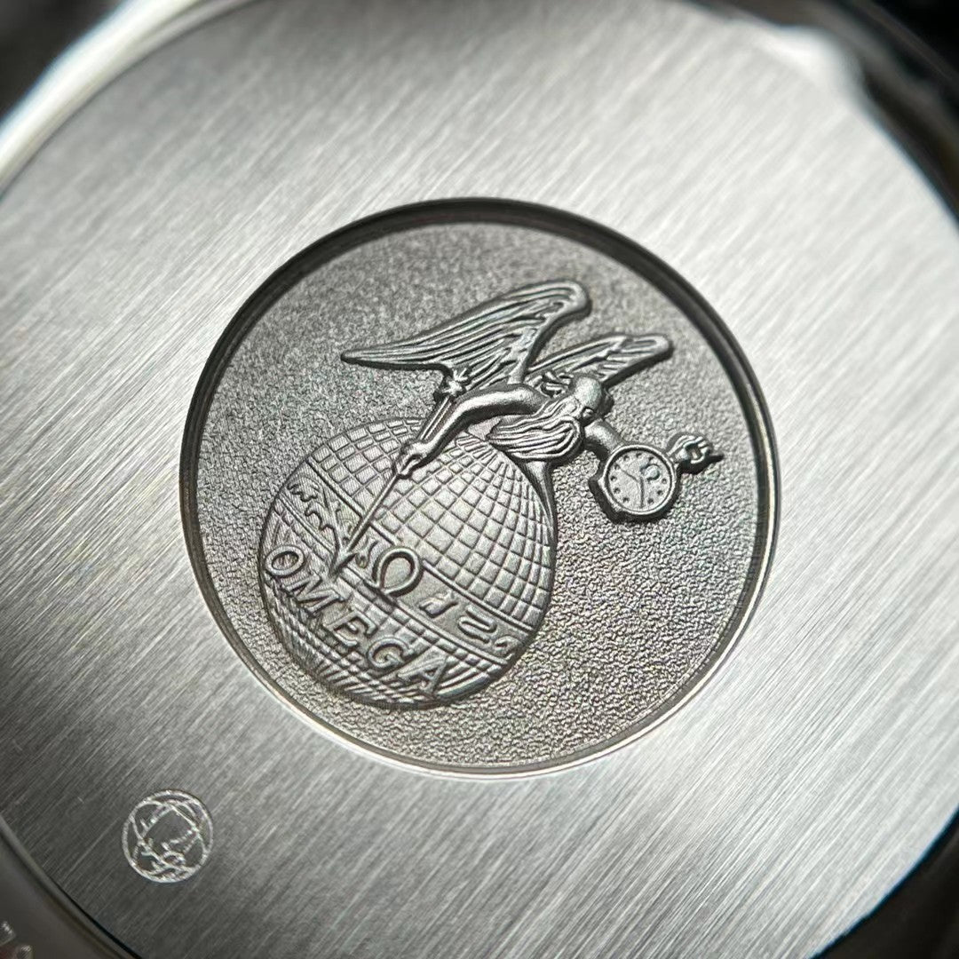 OMG De Ville Co-Axial Chronometer (Blue dial)
