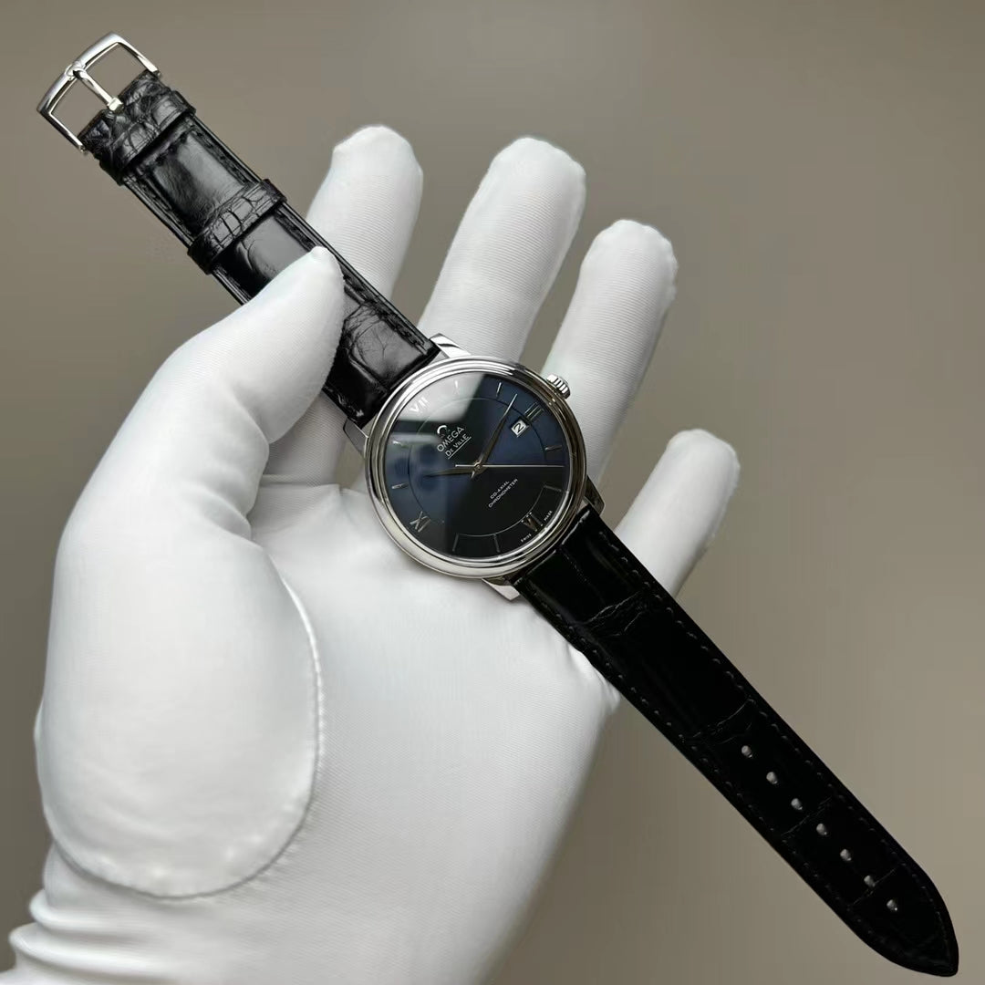 OMG De Ville Co-Axial Chronometer (Blue dial)