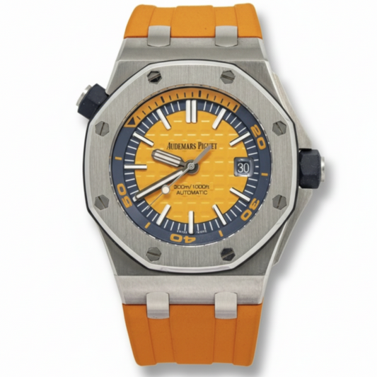 APW Royal Oak offshore diver (Orange dial)
