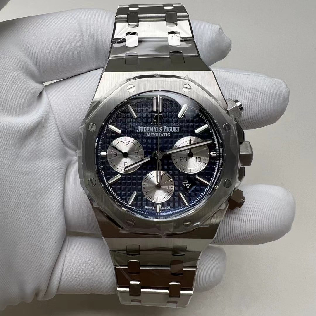 APW Royal Oak Chronograph (Blue & silver dial)