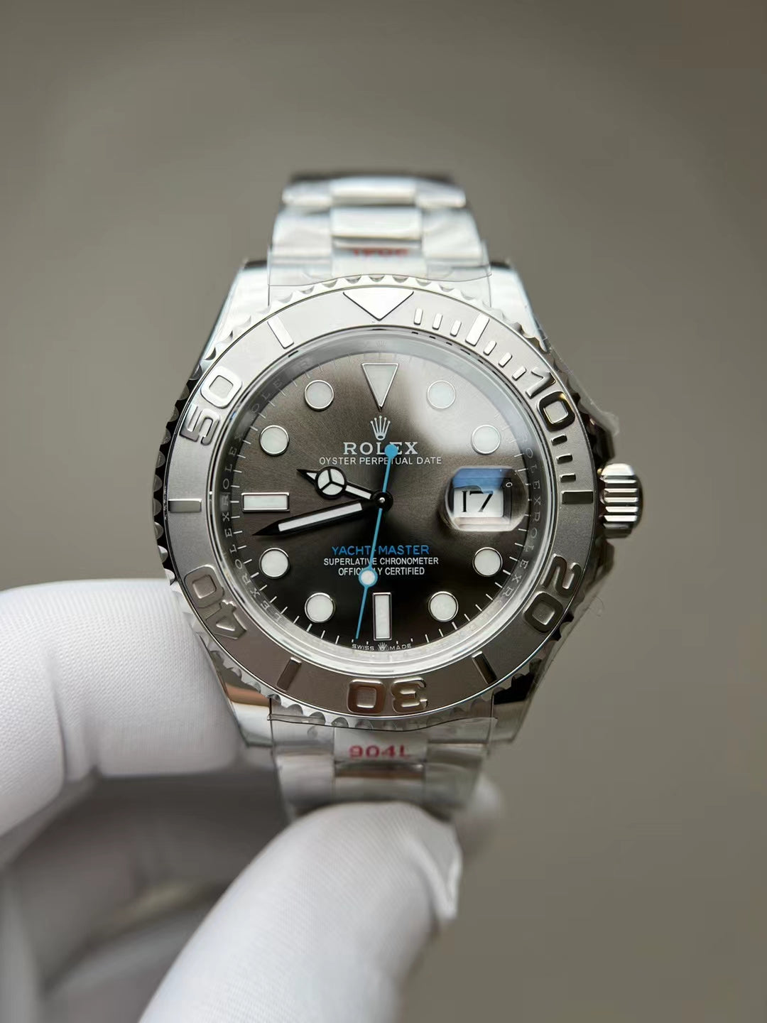 RLX Yacht-Master 40 dark rhodium dial