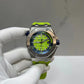 APW Royal Oak offshore diver (bright green dial)