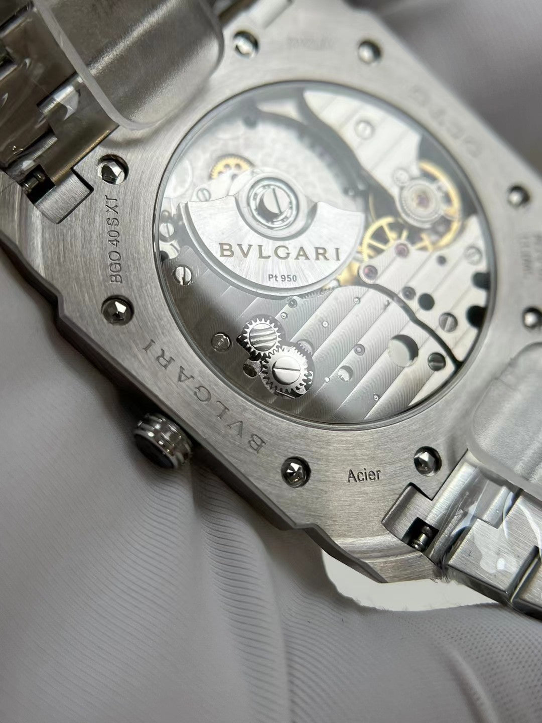 BLG Octo Finissimo Automatic (Steel, Blue Dial)