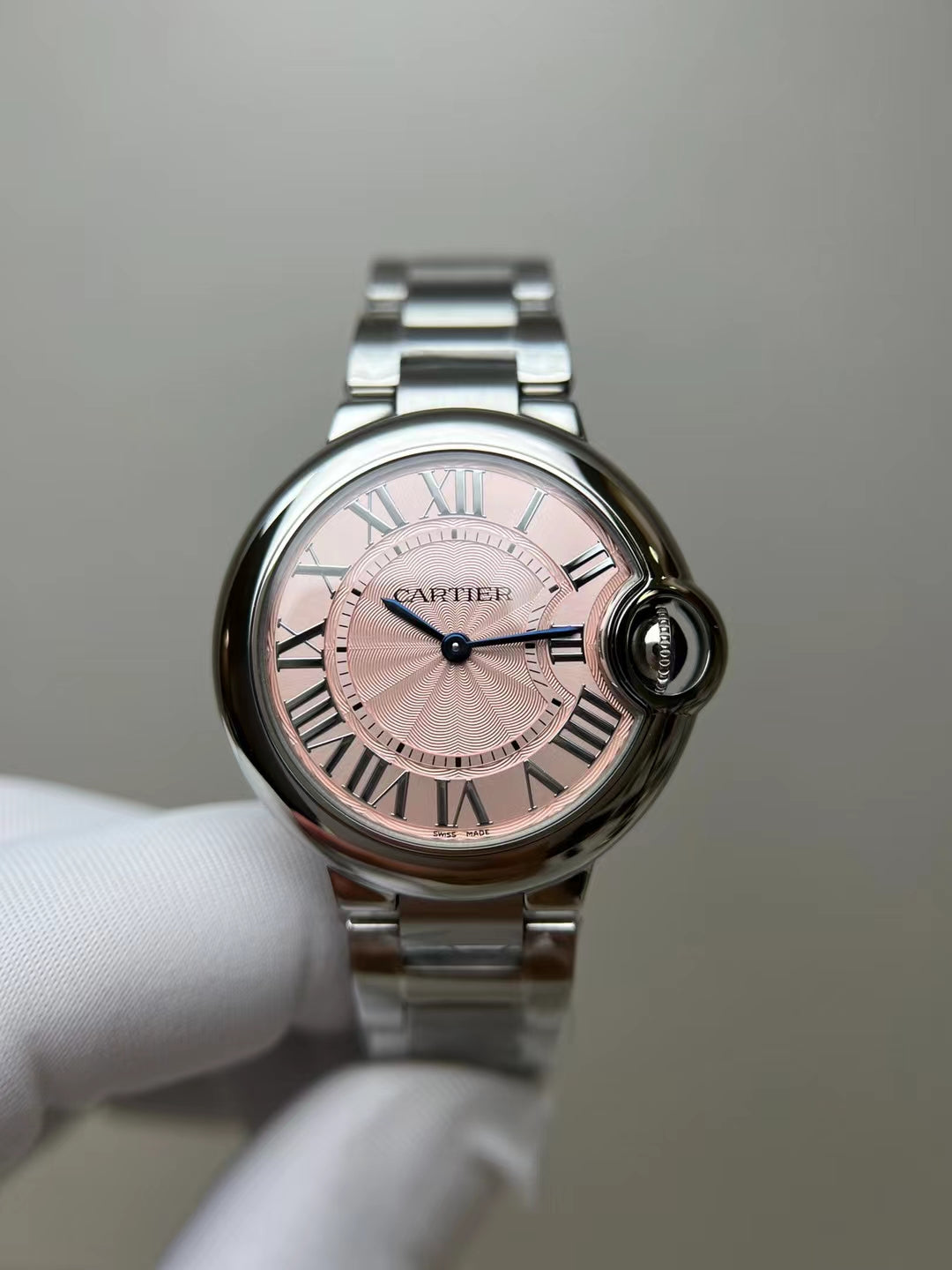 CRT Ballon Bleu (Pink Dial, Two-Tone)