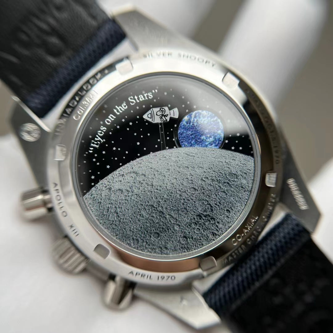 OMG Speedmaster Professional "Silver Snoopy Award" (50th Anniversary)