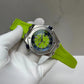 APW Royal Oak offshore diver (bright green dial)