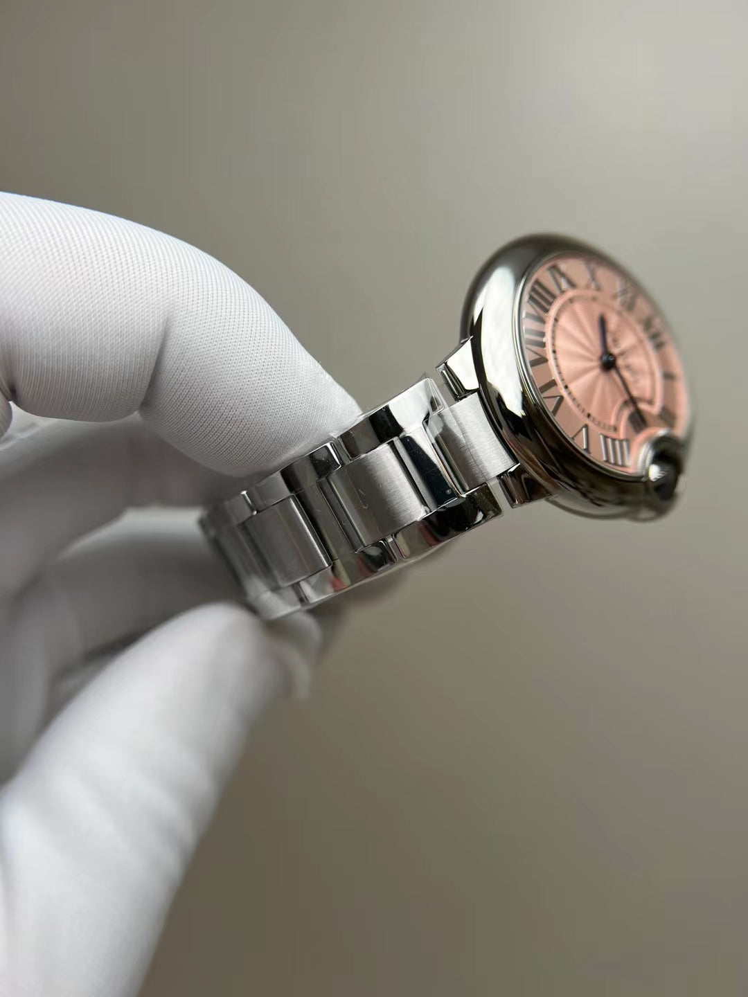 CRT Ballon Bleu (Pink Dial, Two-Tone)