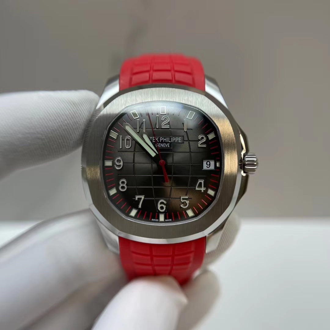 PTP Aquanaut (silver & red dial)