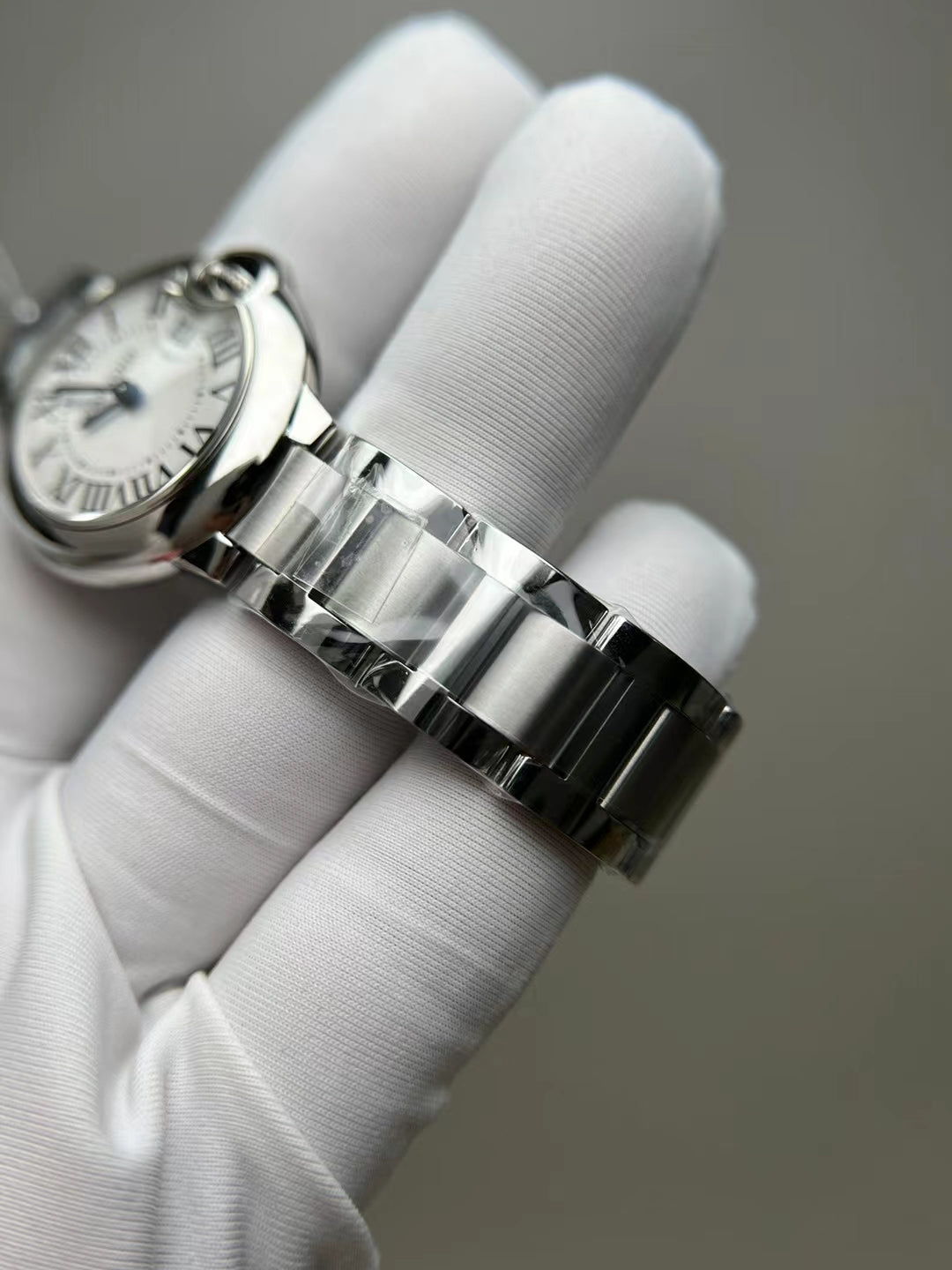 CRT Ballon Bleu (Steel, White Dial)