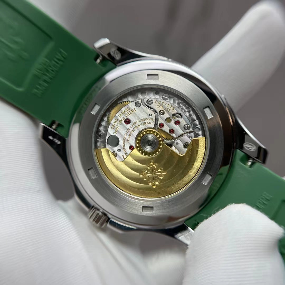 PTP Aquanaut (Travel Time or similar, Green Dial)