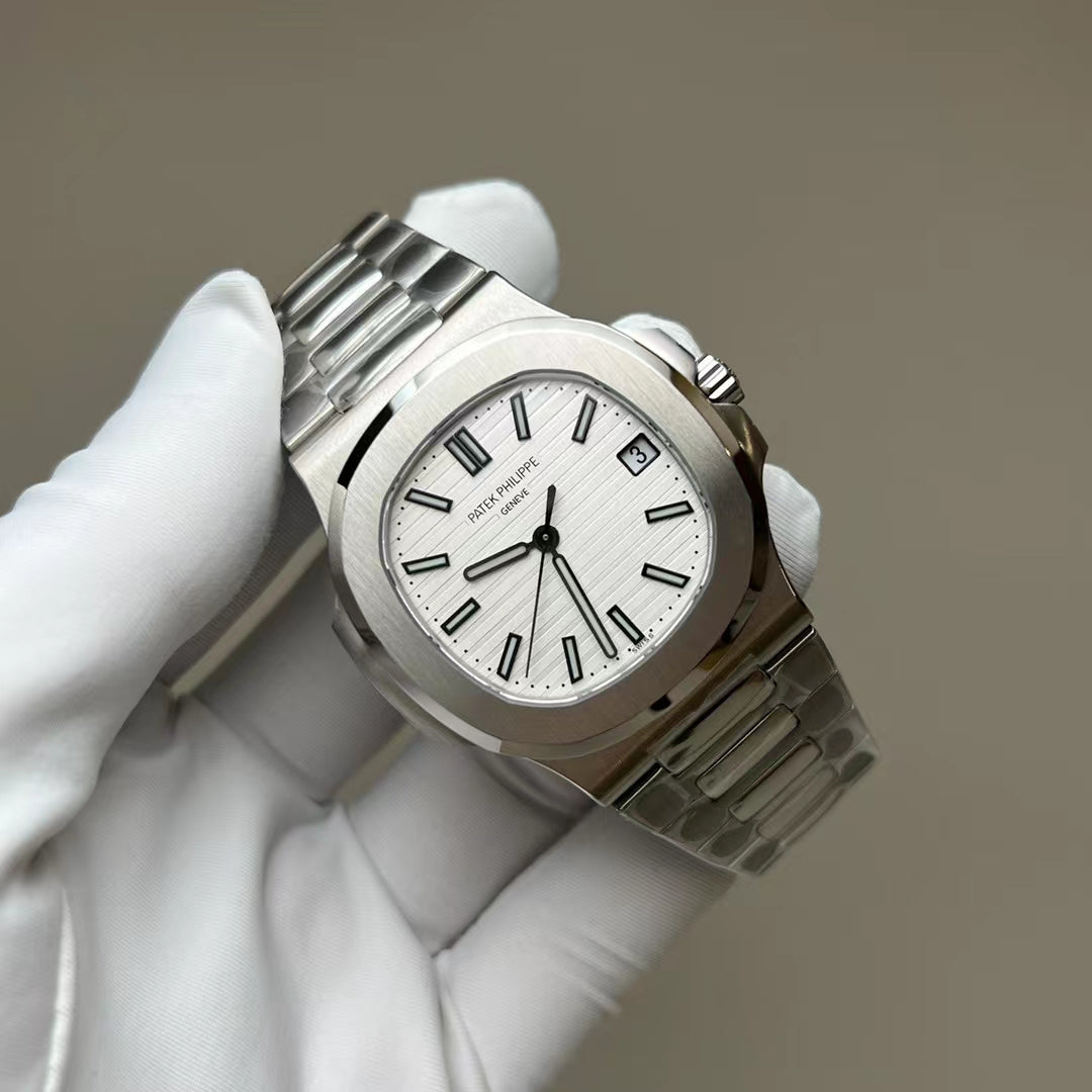 PTP Nautilus (Silvery-White Dial)