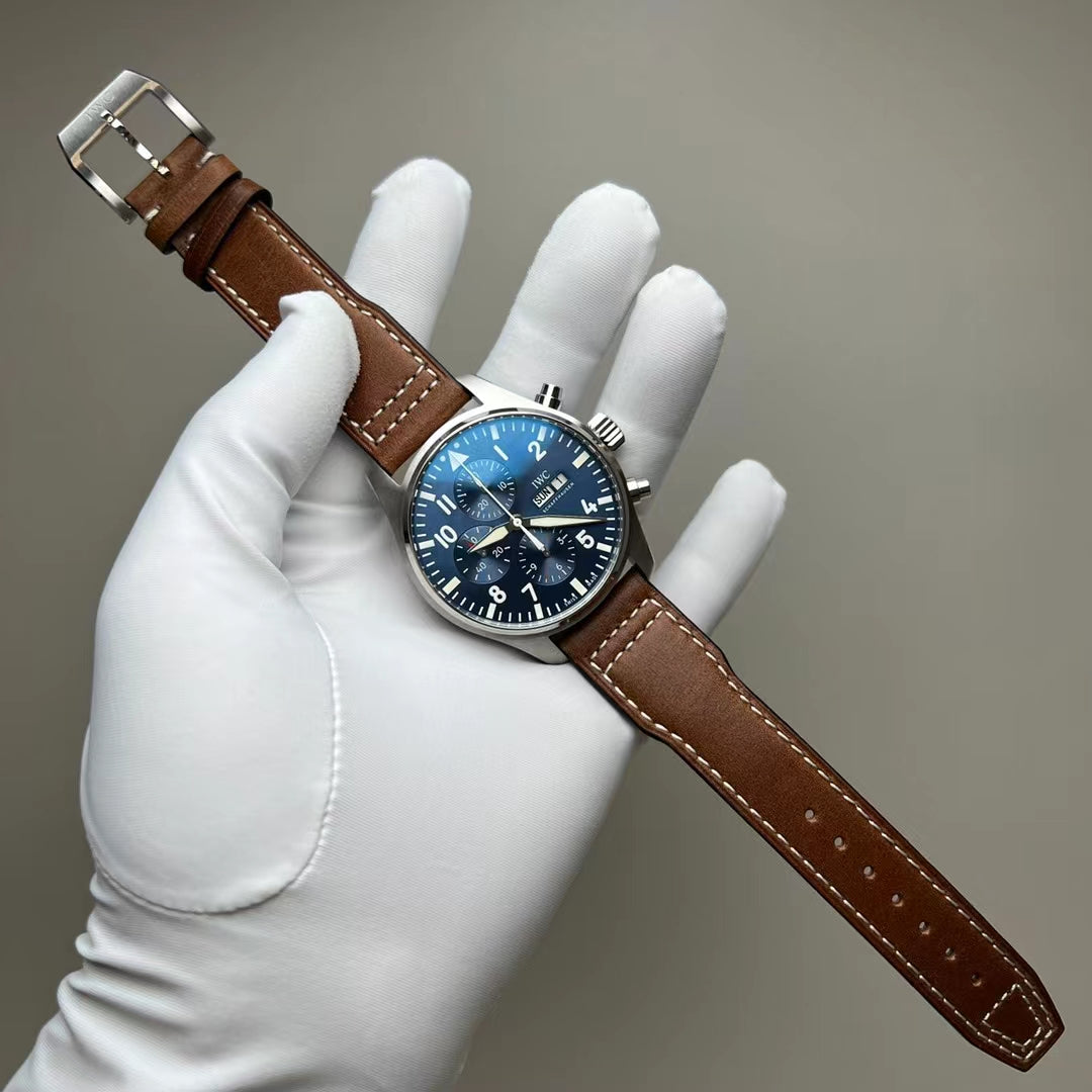 IW Pilot's Watch Chronograph (Blue dial)