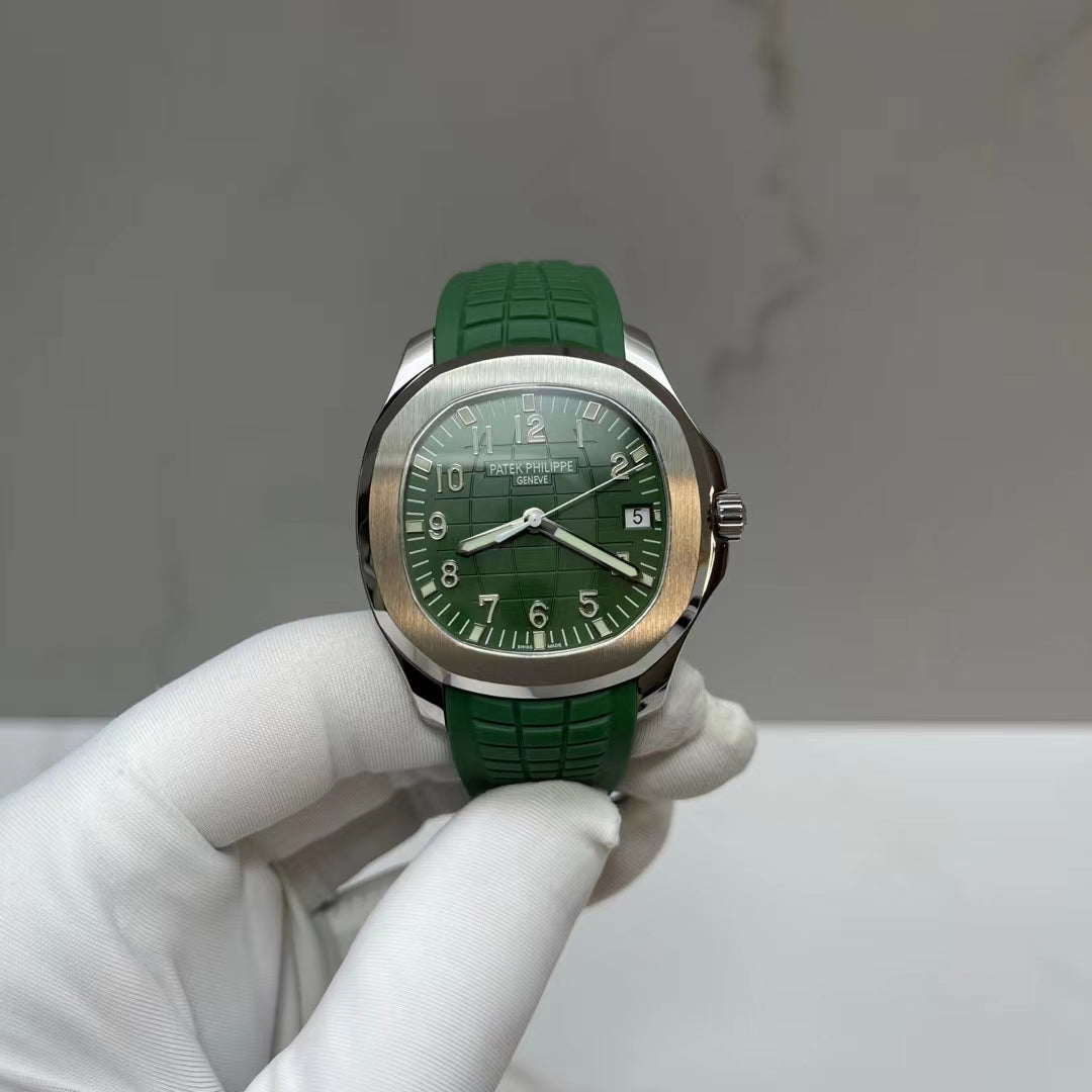 PTP Aquanaut (Travel Time or similar, Green Dial)