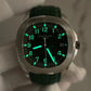 PTP Aquanaut (Travel Time or similar, Green Dial)