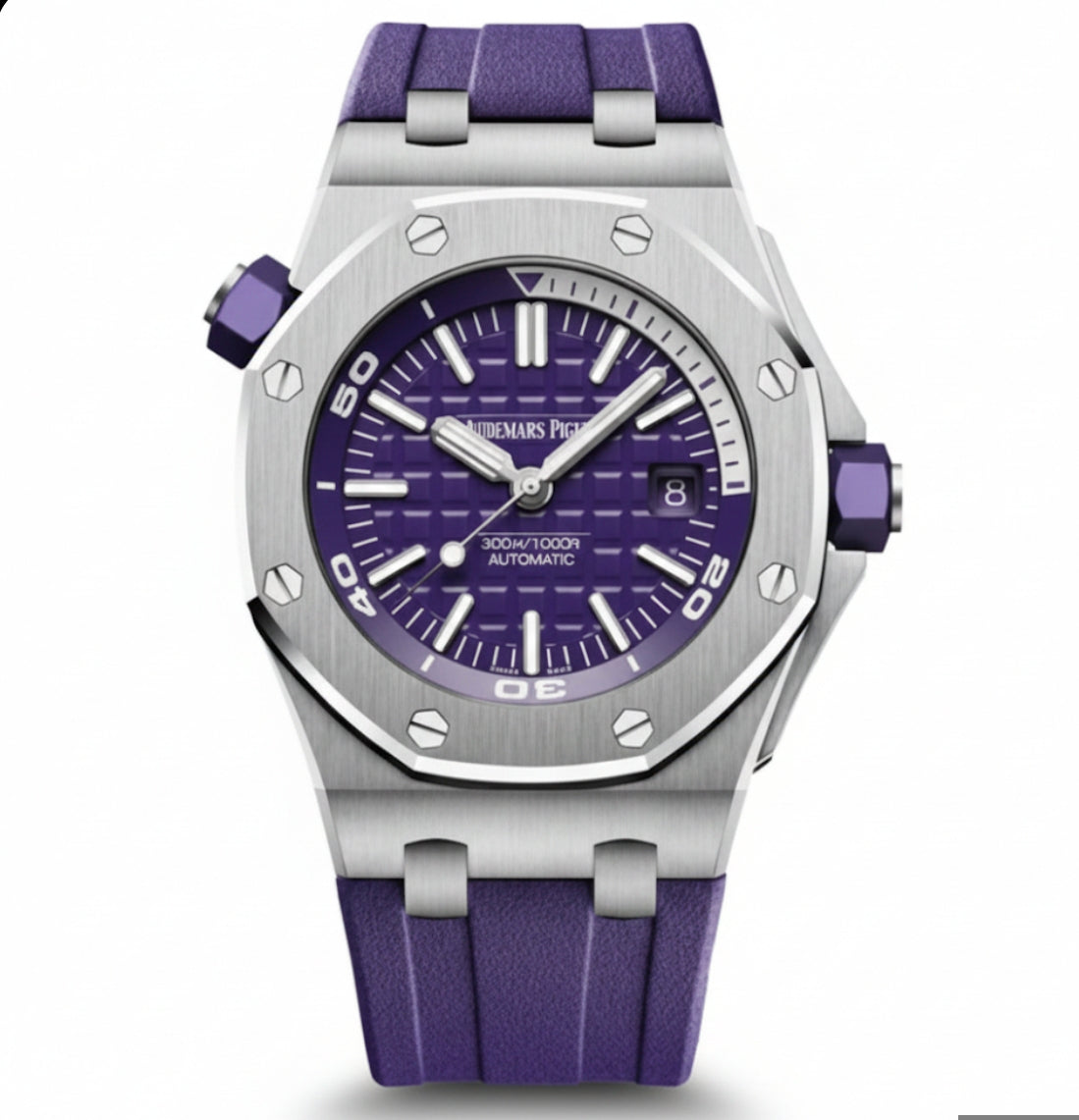 APW Royal Oak offshore diver (purple dial)