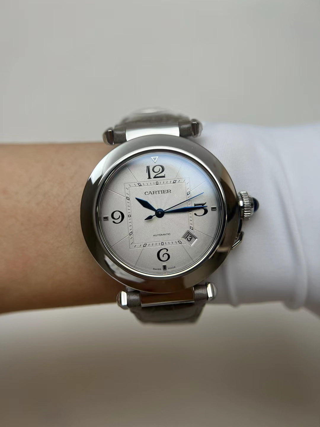 CRT Pasha (Steel/Silver dial)