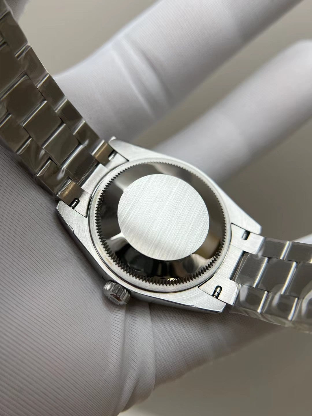 RLX Datejust Pink Sunray dial