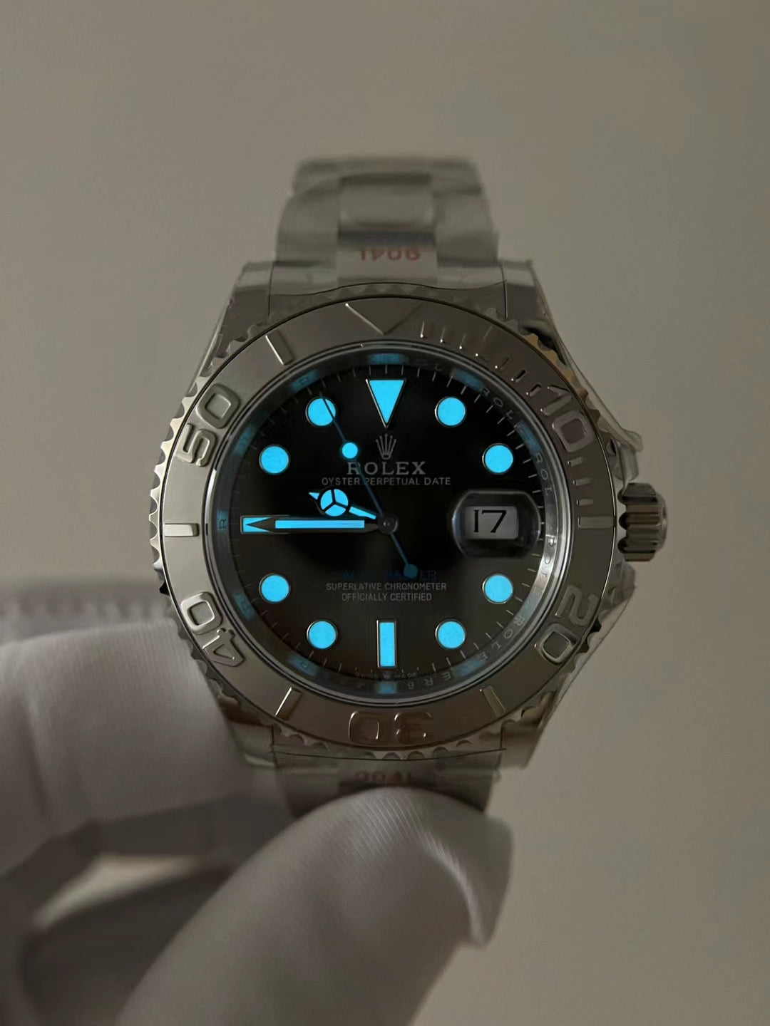 RLX Yacht-Master 40 dark rhodium dial