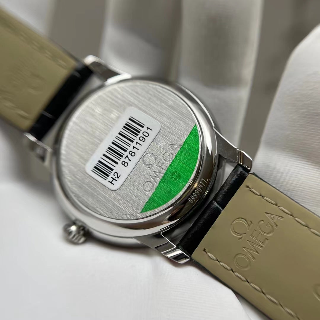 OMG De Ville Co-Axial Chronometer (Silver dial)