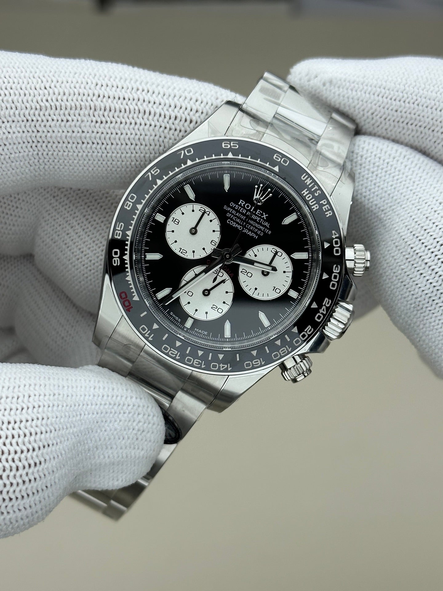 RLX Cosmograph Daytona "reverse panda" dial