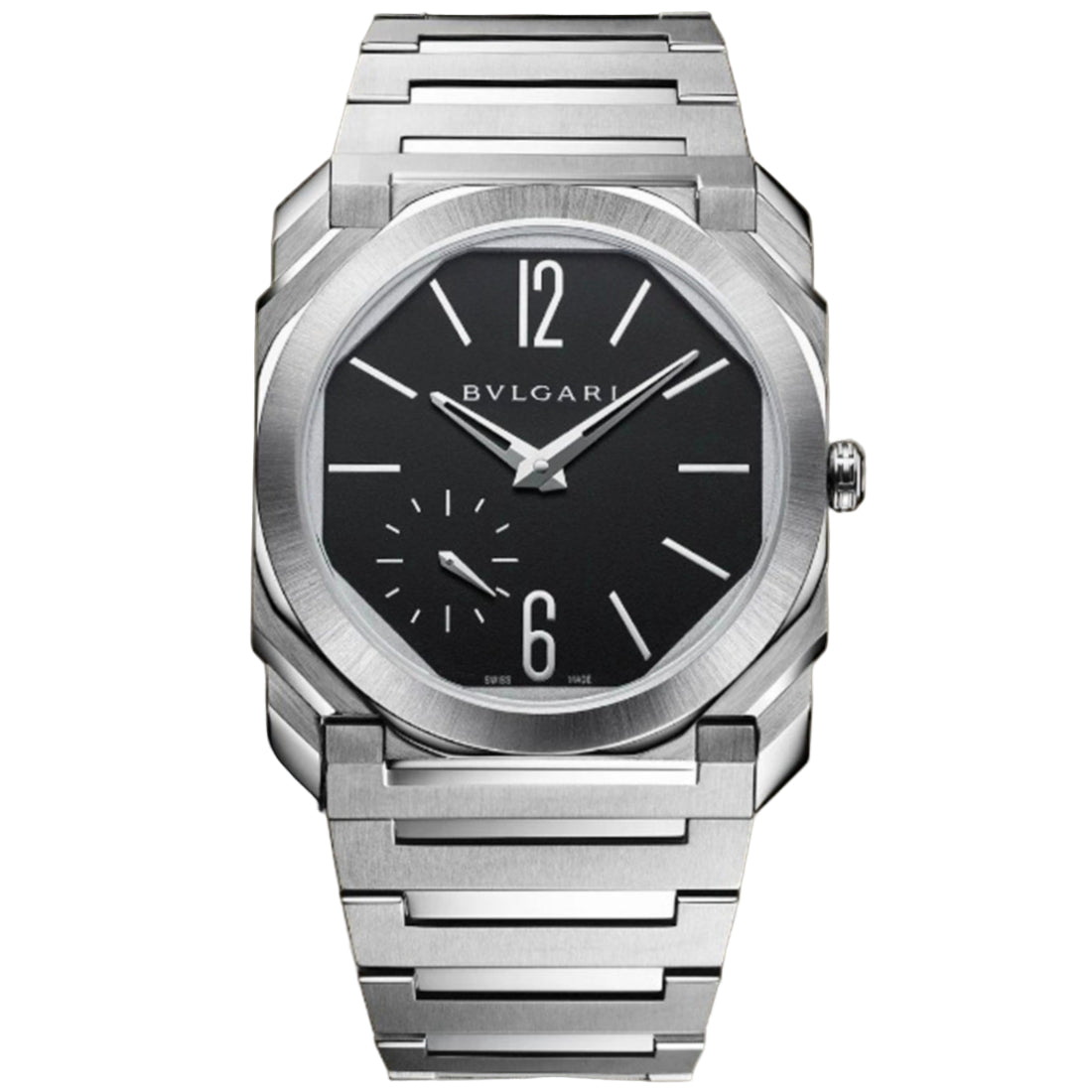 BLG Octo Finissimo Automatic (Steel, Black Dial)