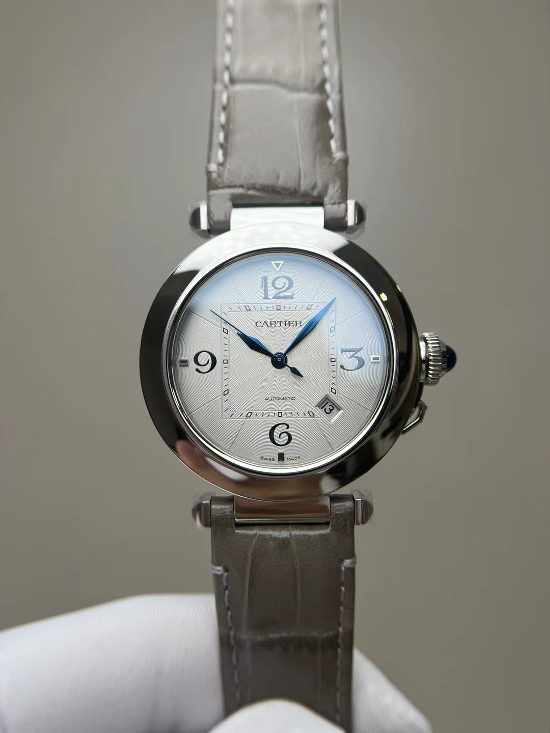 CRT Pasha (Steel/Silver dial)