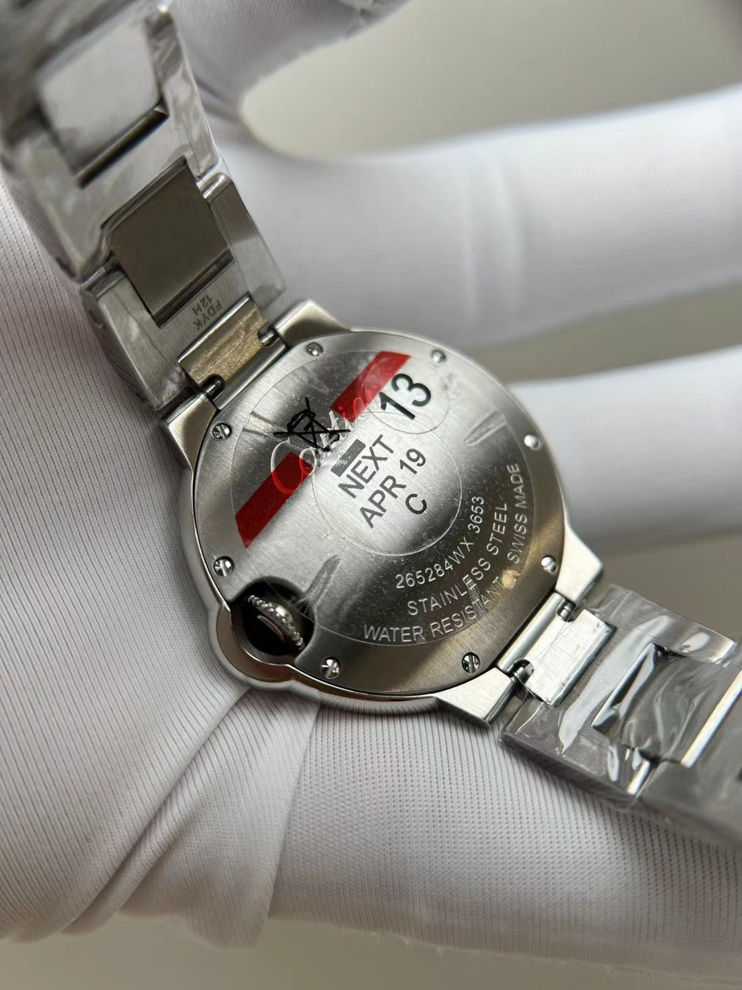CRT Ballon Bleu (Pink Dial, Two-Tone)