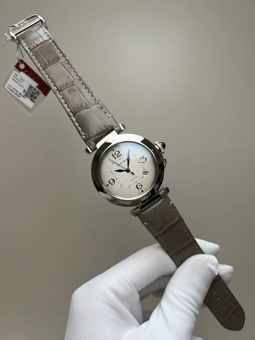 CRT Pasha (Steel/Silver dial)