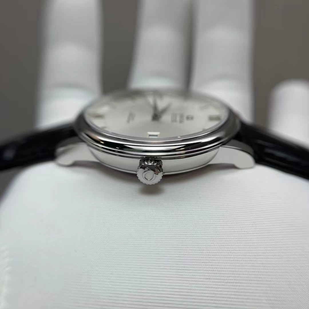 OMG De Ville Co-Axial Chronometer (Silver dial)
