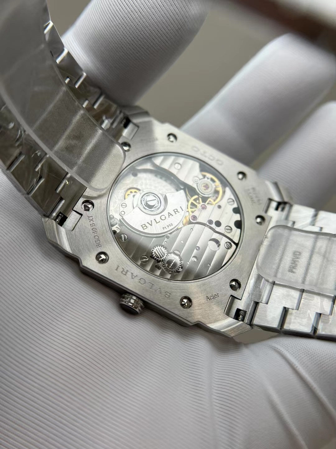 BLG Octo Finissimo Automatic (Steel, Grey Dial)