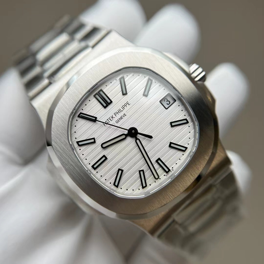 PTP Nautilus (Silvery-White Dial)
