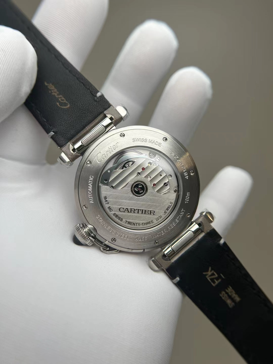 CRT Pasha (Steel/Silver dial)