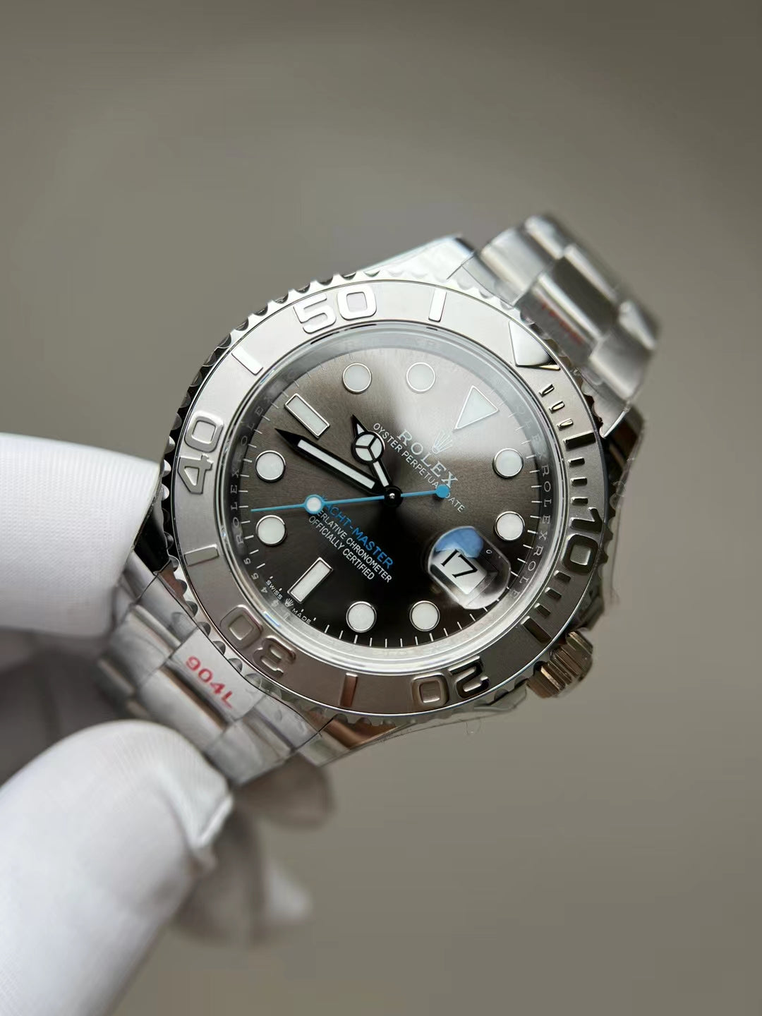 RLX Yacht-Master 40 dark rhodium dial