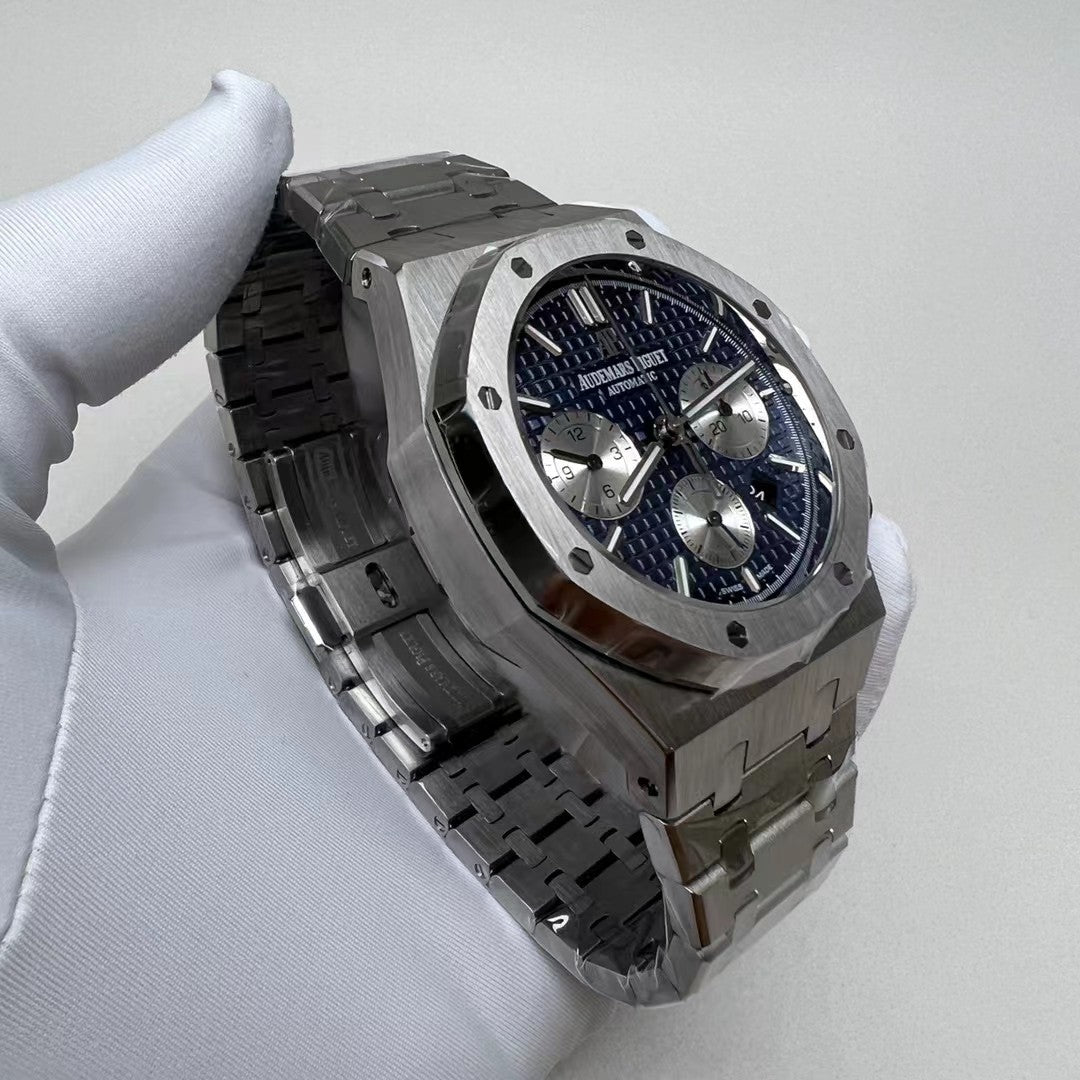 APW Royal Oak Chronograph (Blue & silver dial)