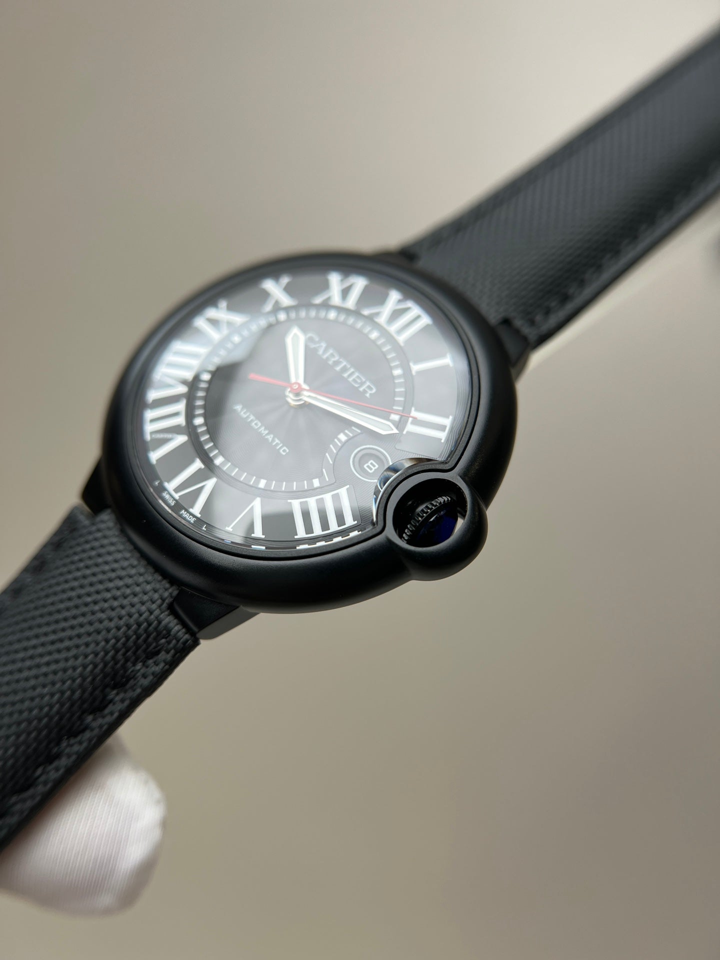 CRT Ballon Bleu (Black PVD, Black Dial)